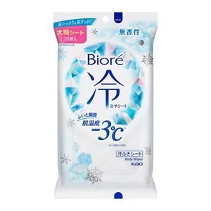 Cooling body wipes