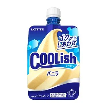 Coolish pouch ice cream