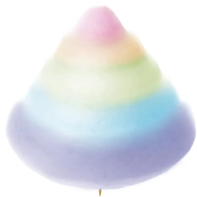 Giant Rainbow Cotton Candy