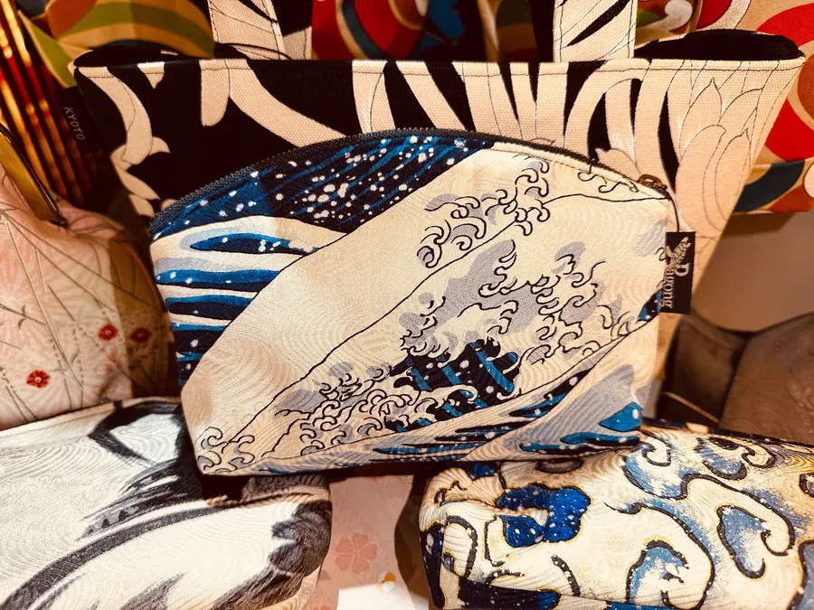 Kimono/yukata fabric pouch