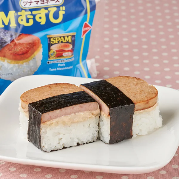 SPAM musubi rice ball
